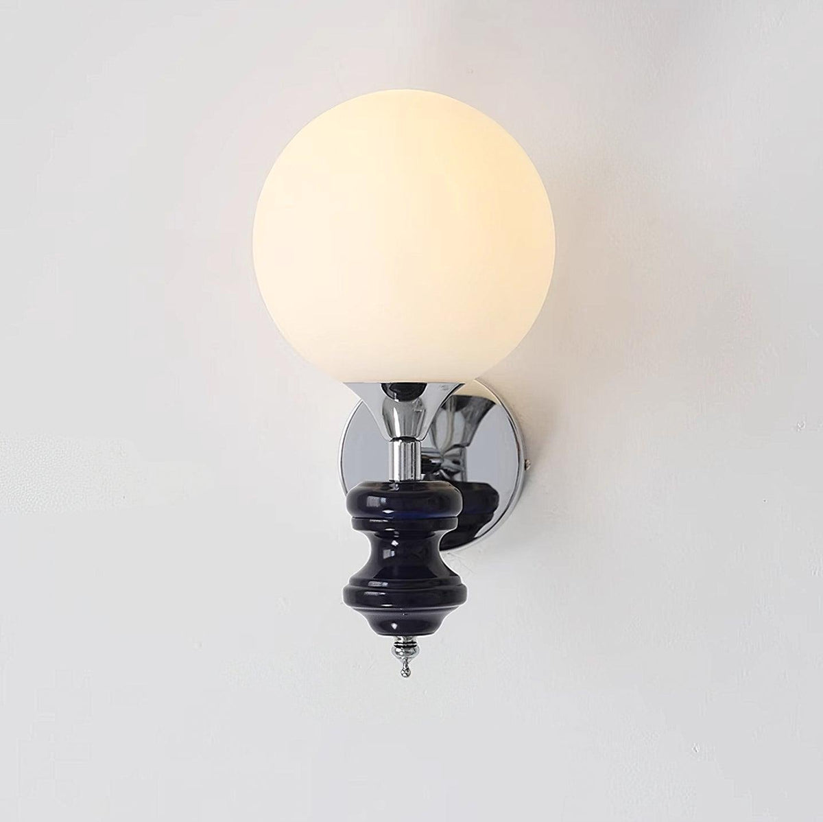 Sune aplique de pared de vidrio vintage