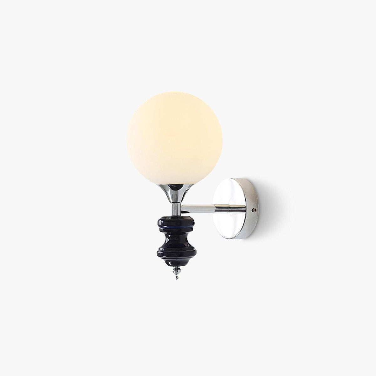 Sune aplique de pared de vidrio vintage