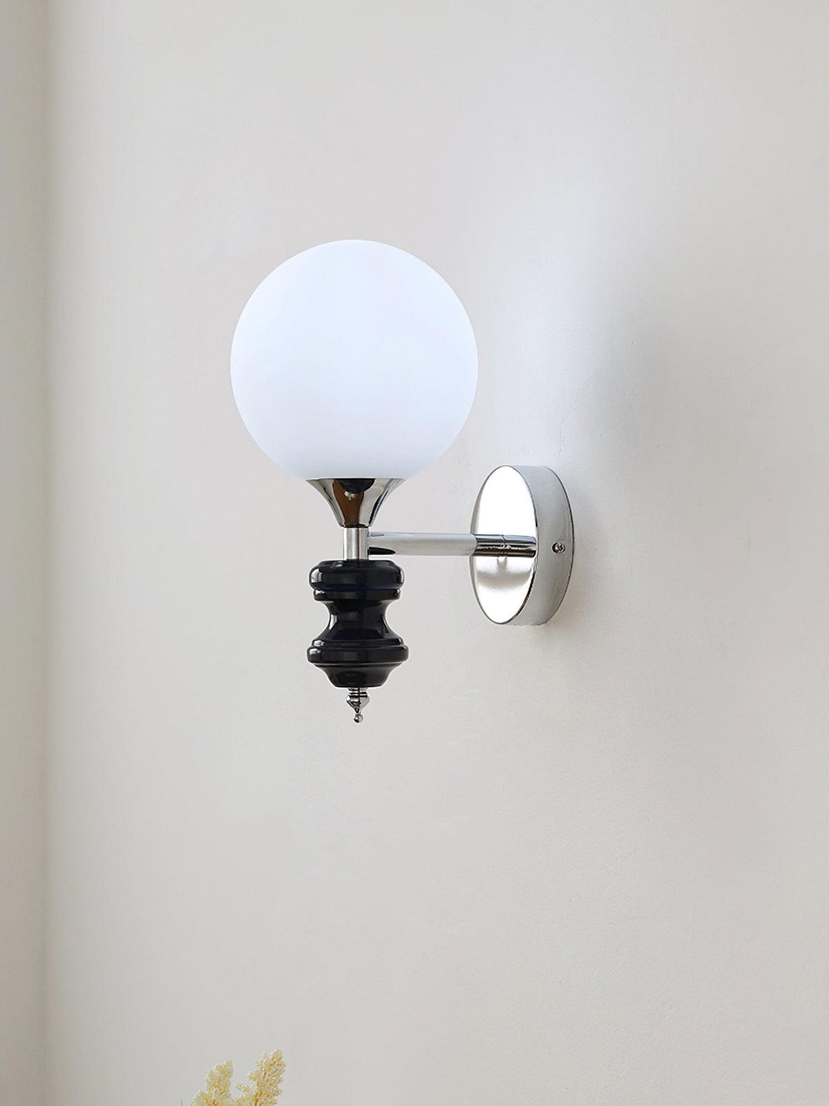 Sune aplique de pared de vidrio vintage