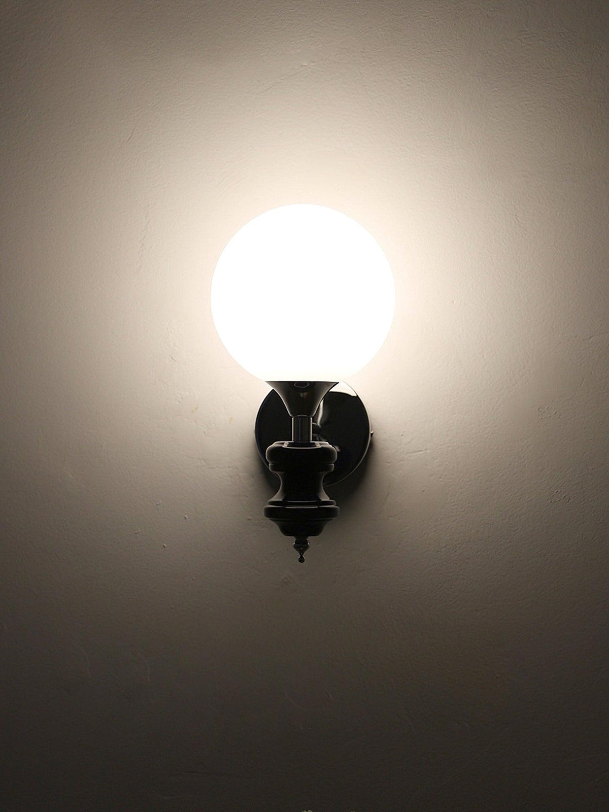 Sune aplique de pared de vidrio vintage