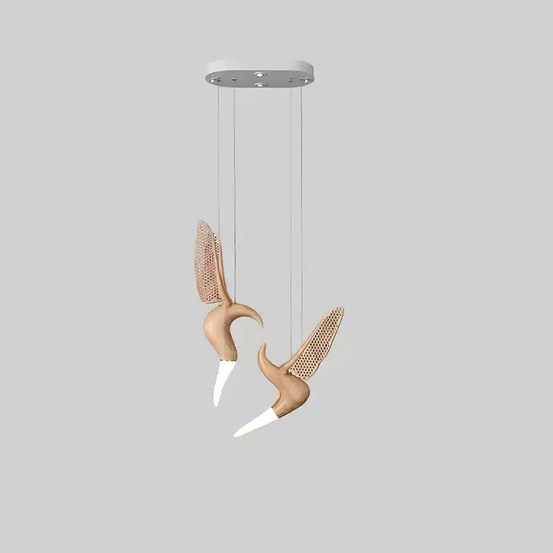 Elsilor lámpara colgante Avian-Inspired de madera