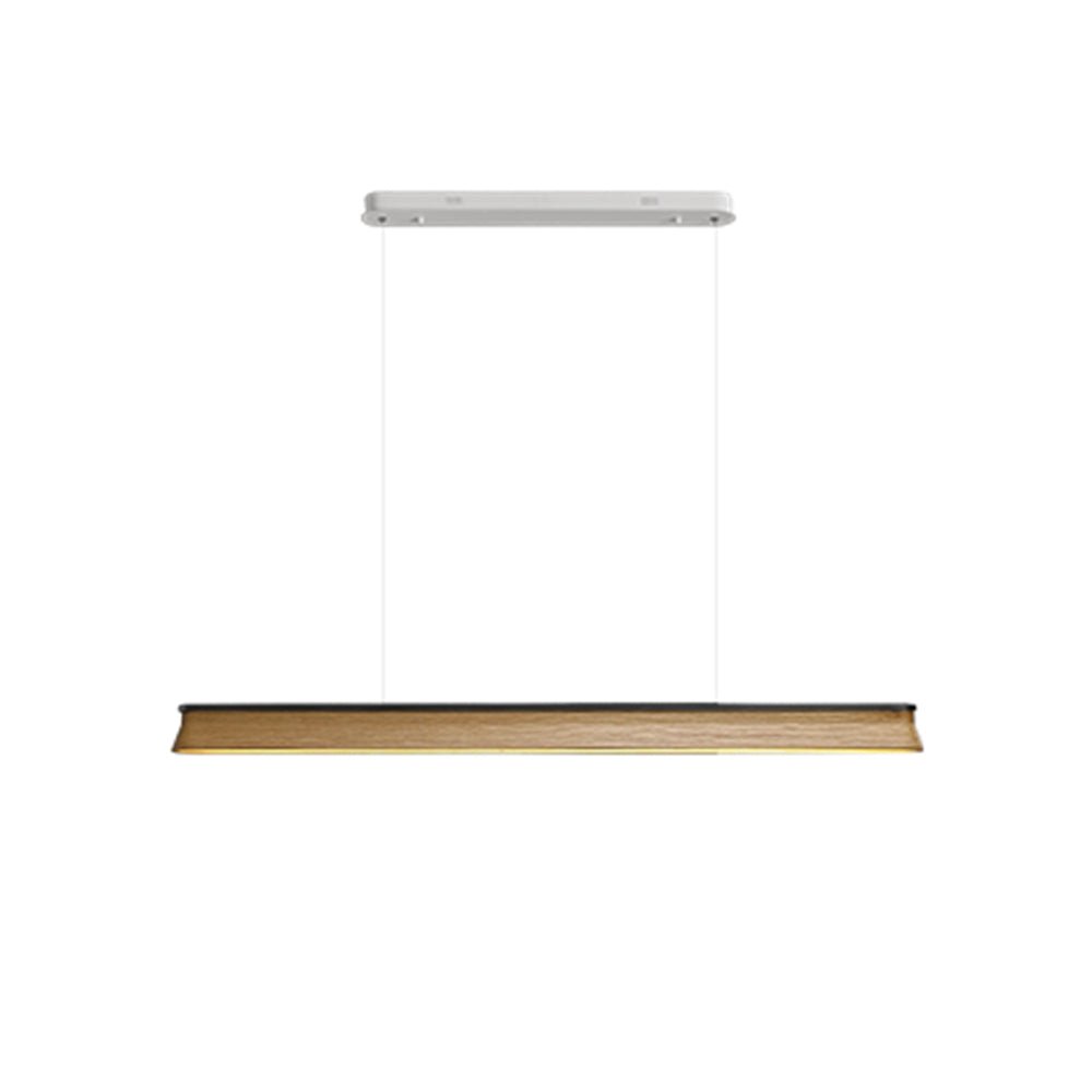 Aldeette lámpara colgante viga de madera minimalista