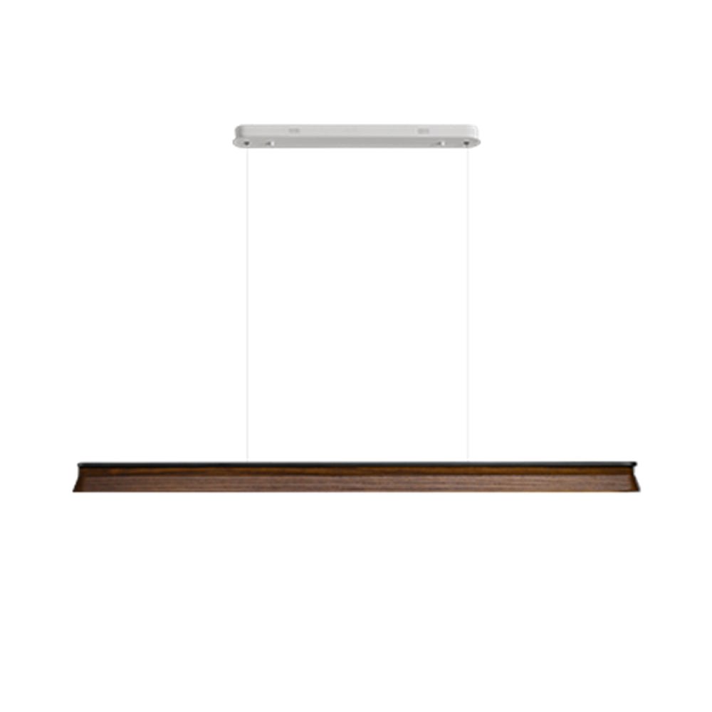 Aldeette lámpara colgante viga de madera minimalista