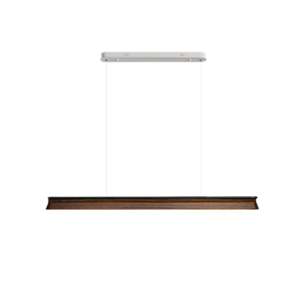 Aldeette lámpara colgante viga de madera minimalista