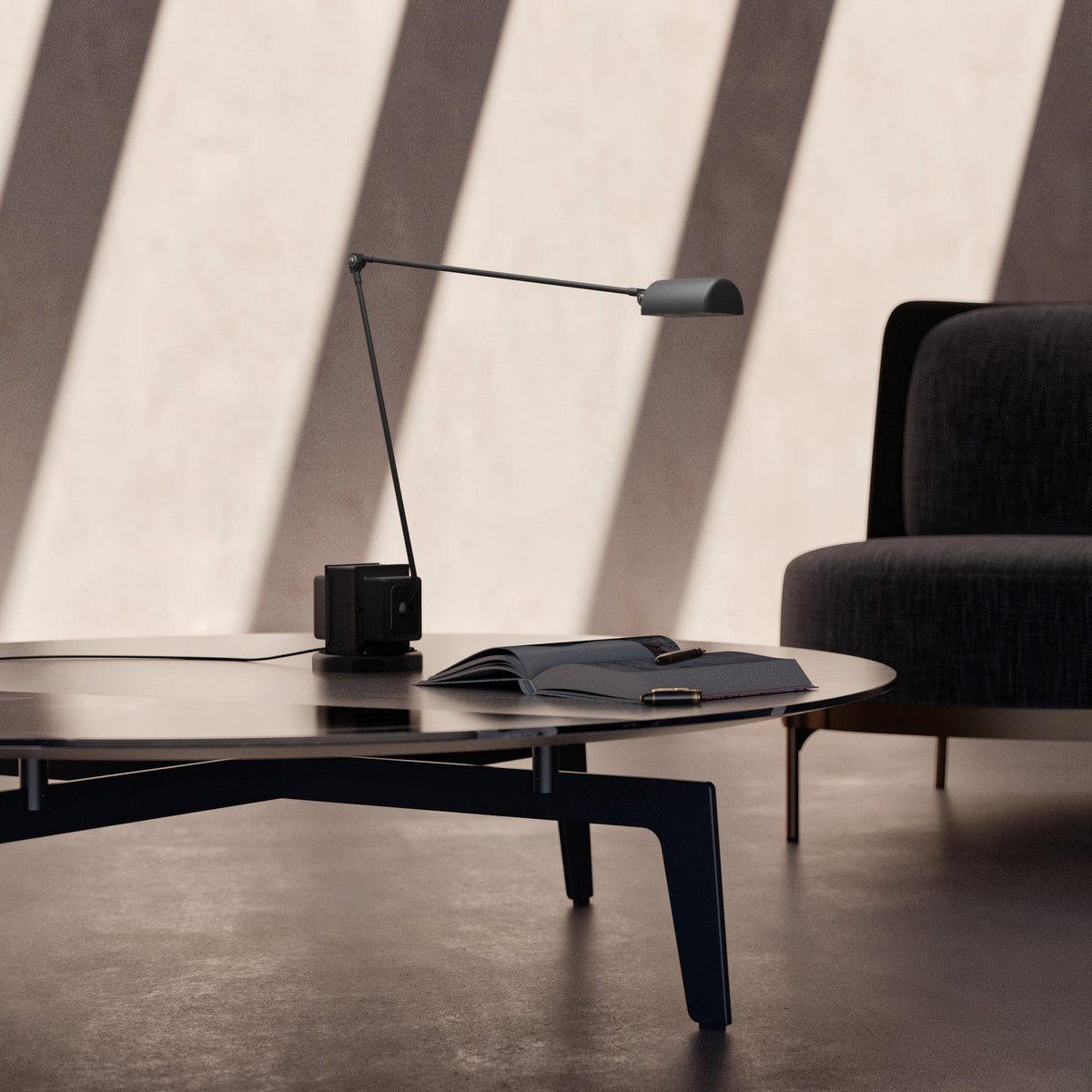 Orvyn lámpara de mesa minimalista