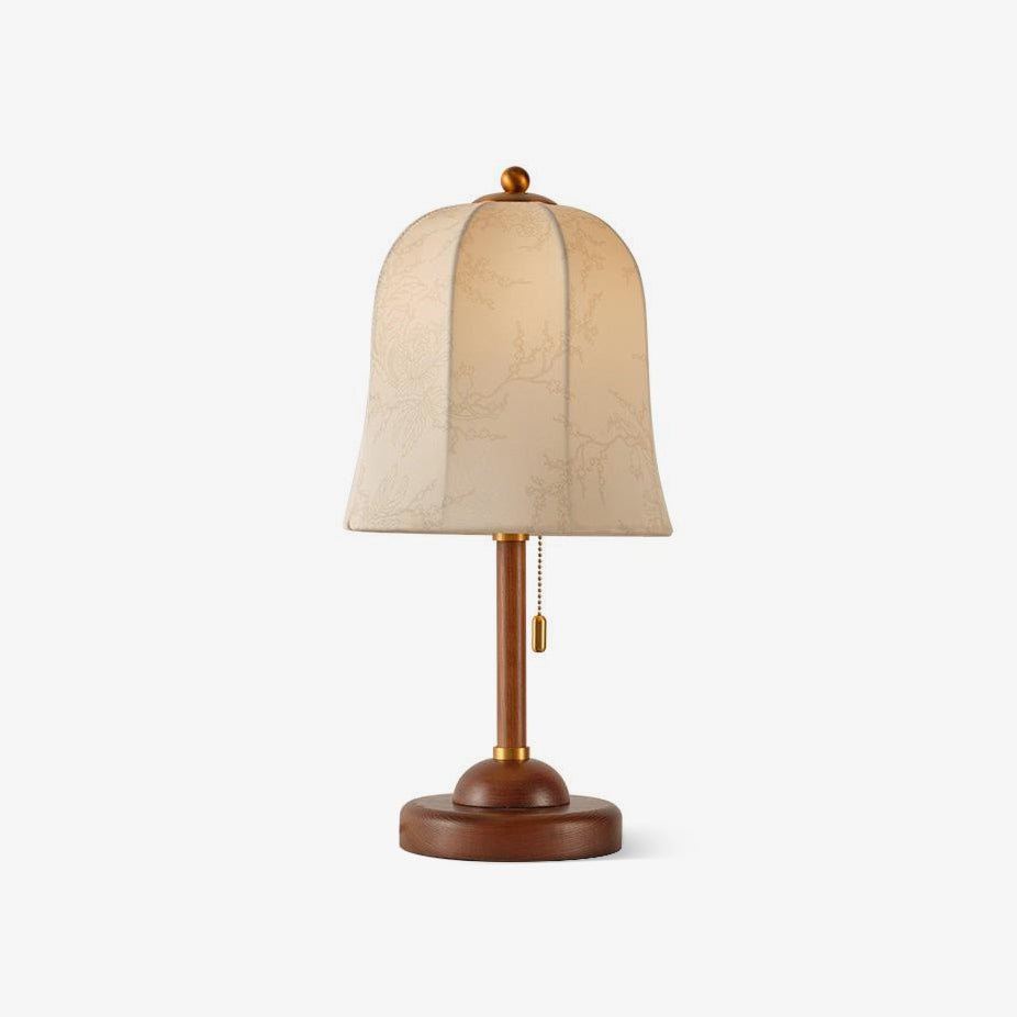 Ivelen lámpara de mesa Wabi-Sabi de madera para escritorio