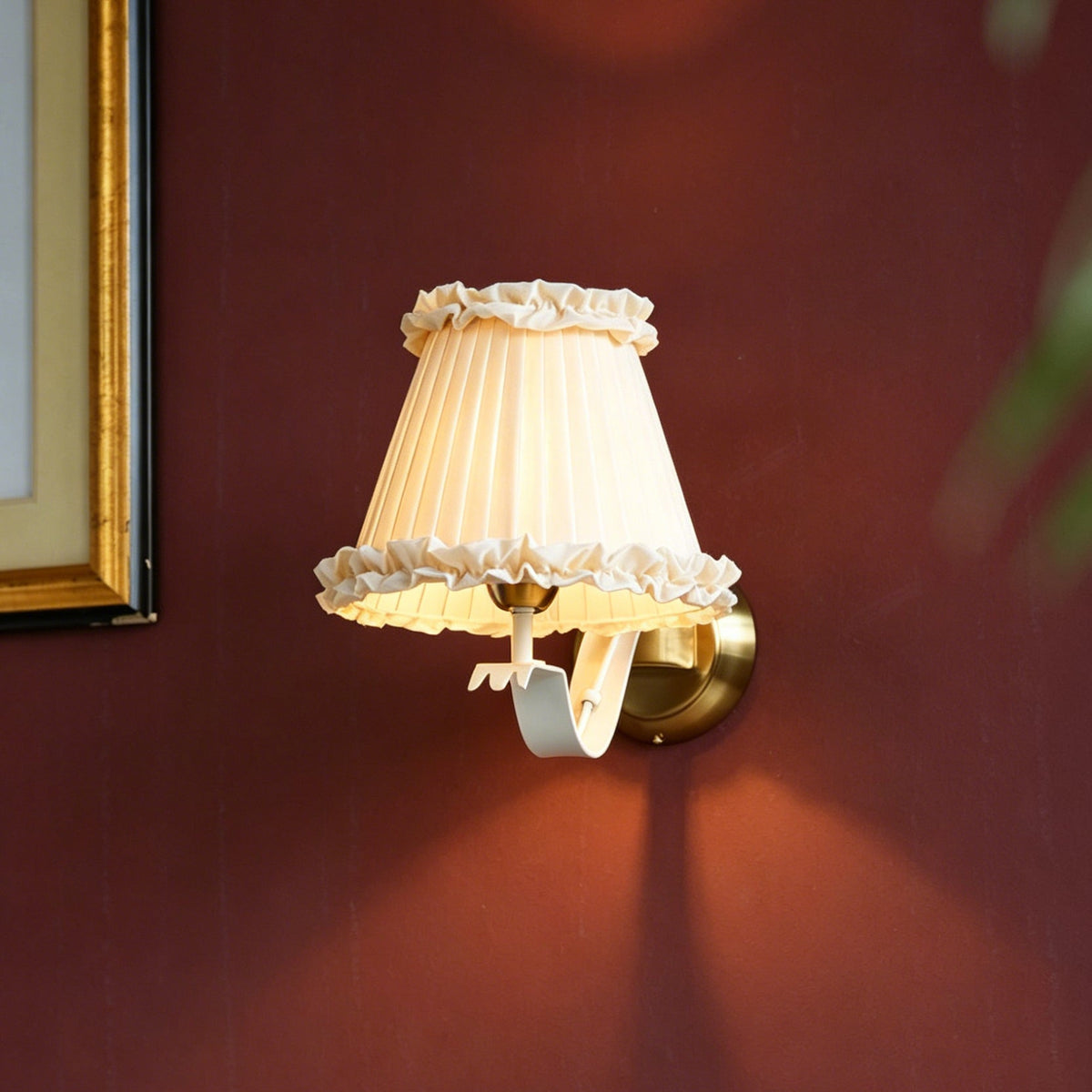 Rosabelle aplique de pared con volantes