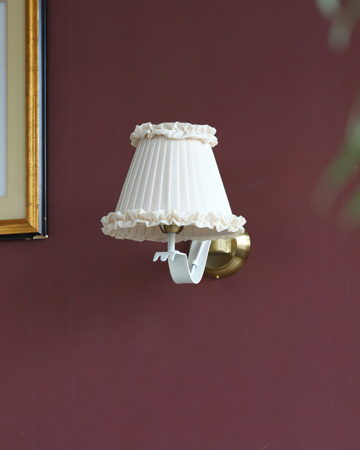 Rosabelle aplique de pared con volantes