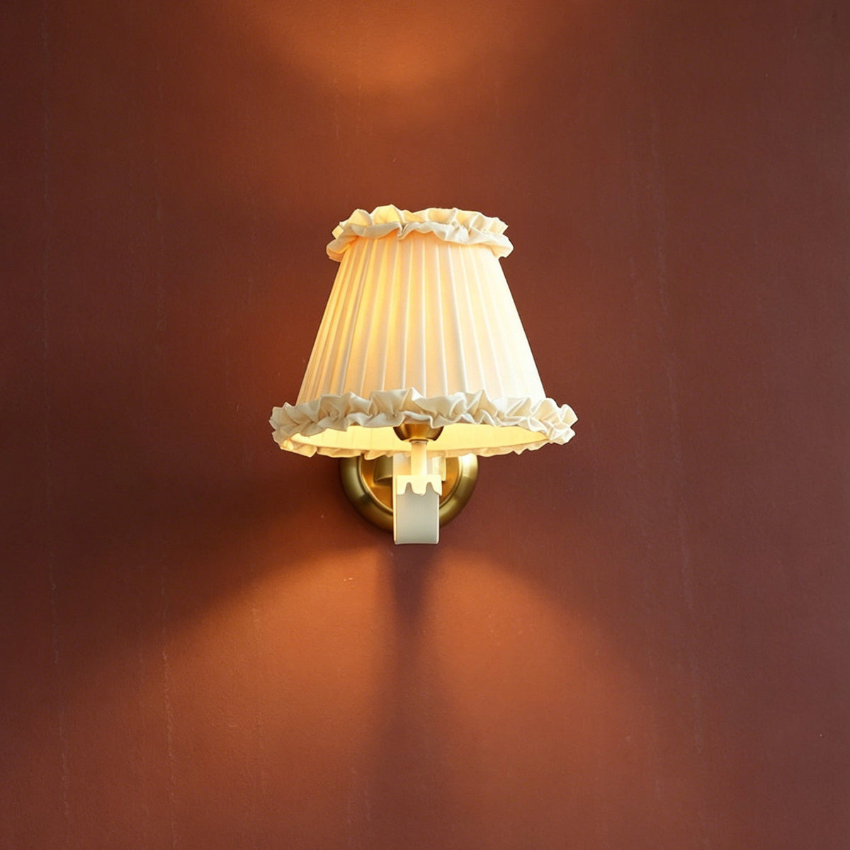 Rosabelle aplique de pared con volantes