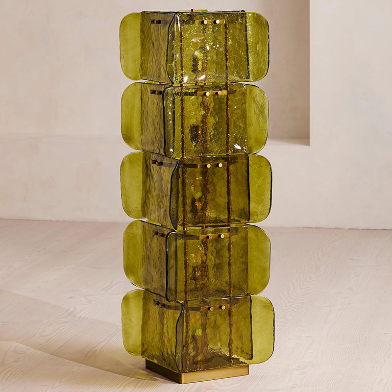 Cubo lámpara de pie