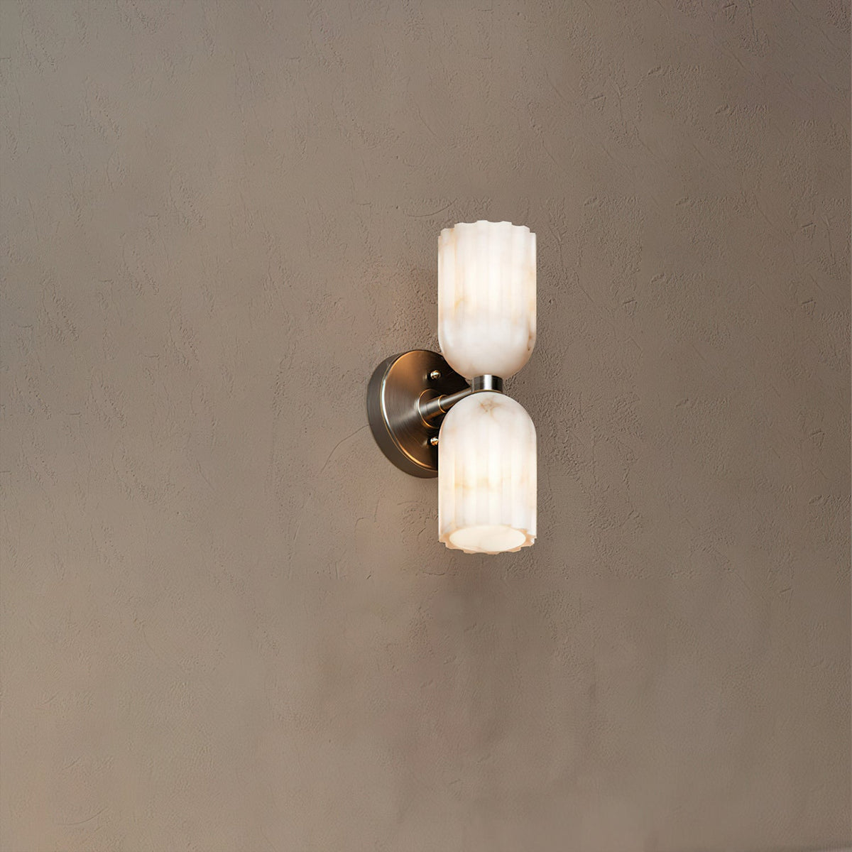 Amber aplique de pared alabastro