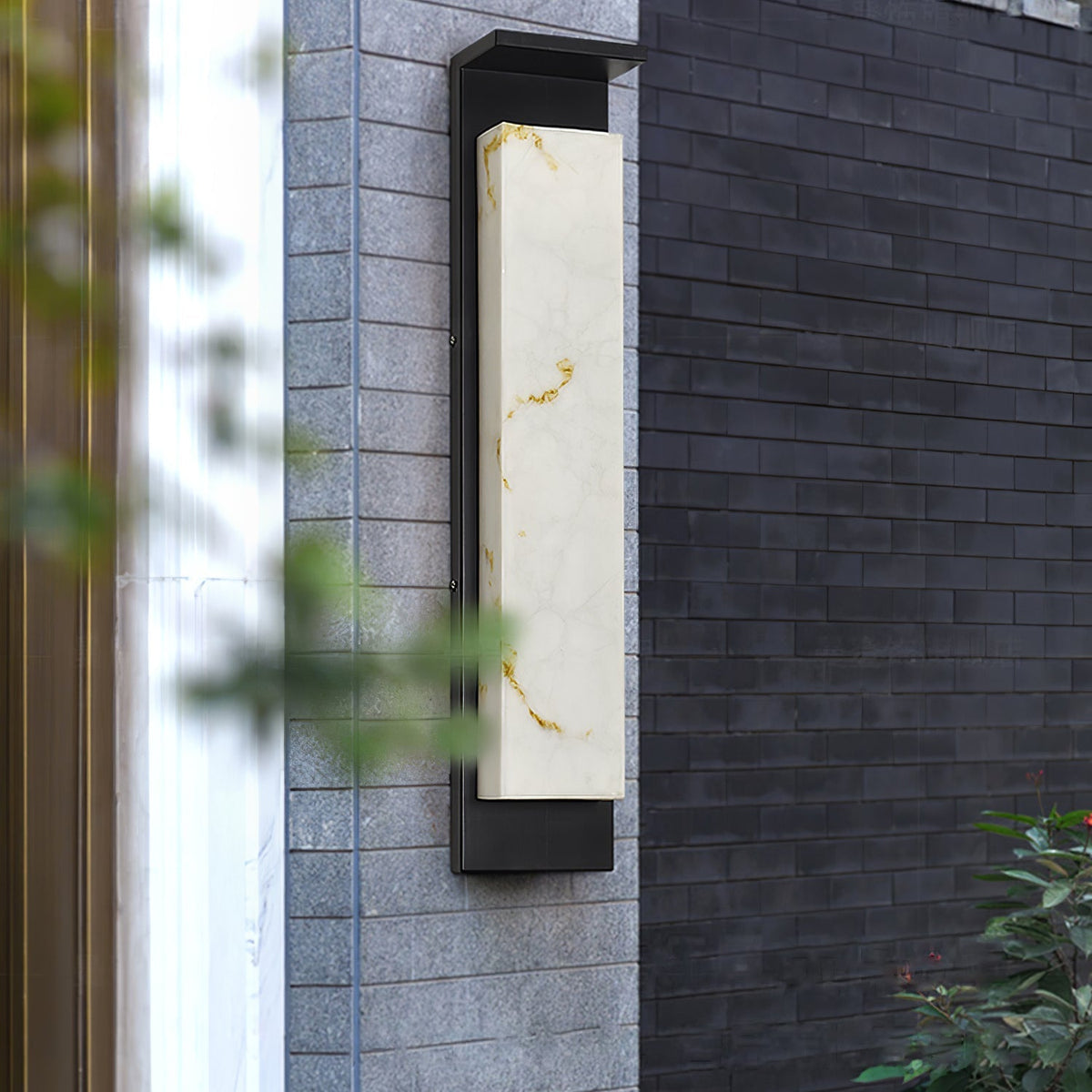 Ushaor aplique de pared moderno y minimalista para exteriores