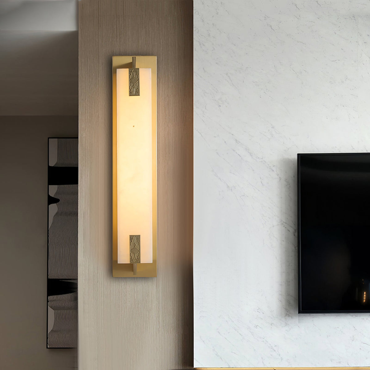 Kelen aplique de pared alabastro Estilo 4