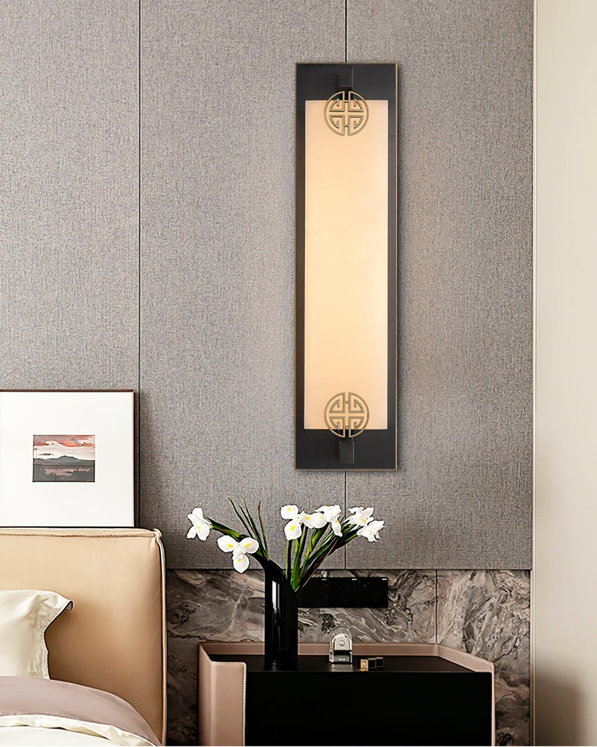 Kelen aplique de pared alabastro Estilo 4
