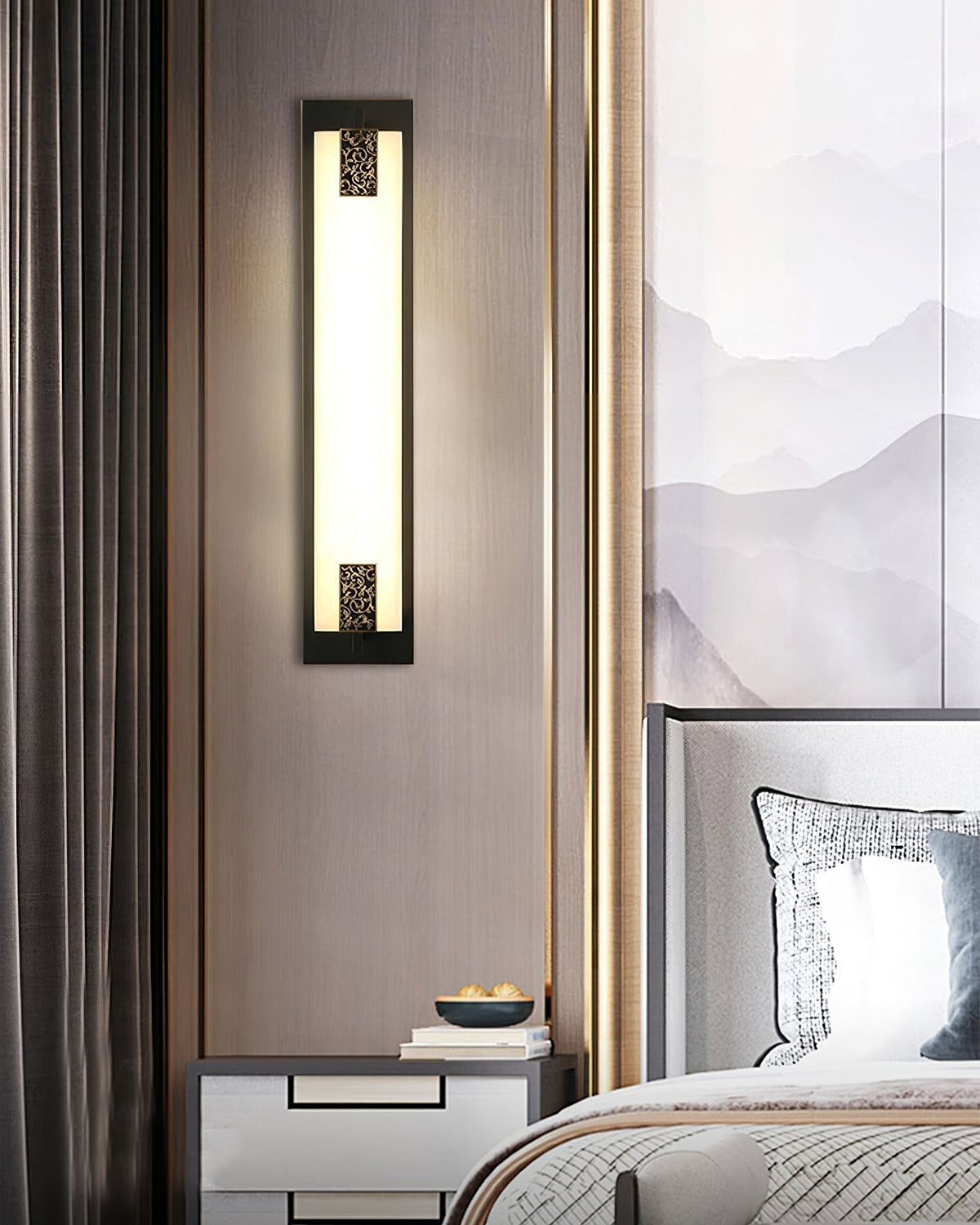 Kelen aplique de pared alabastro Estilo 4