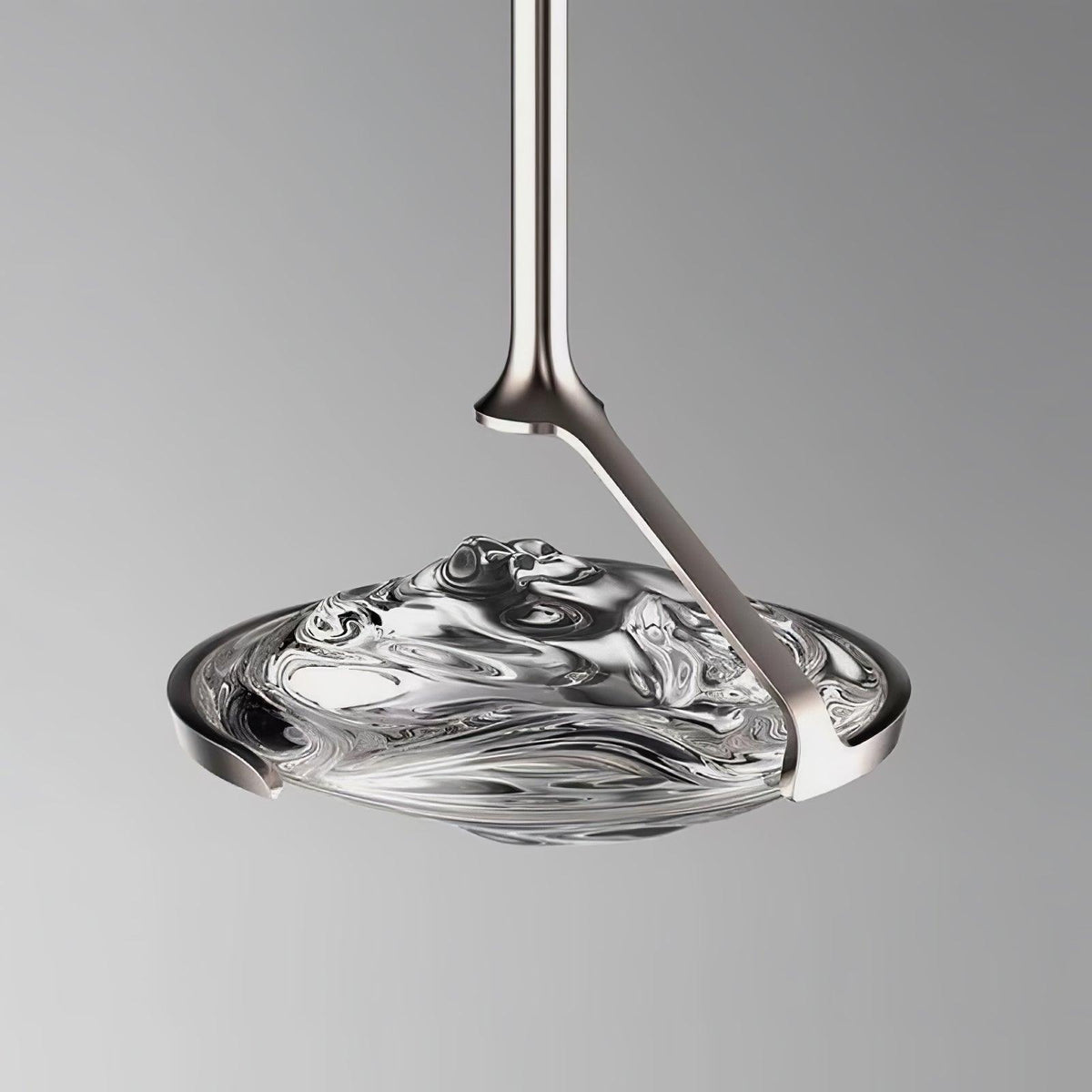 Elyarette lámpara colgante de cristal diamantado