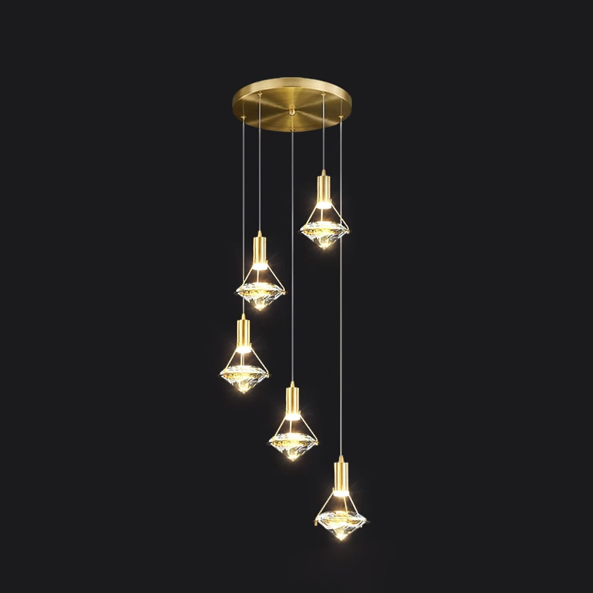 Nemorin lámpara colgante Diamond