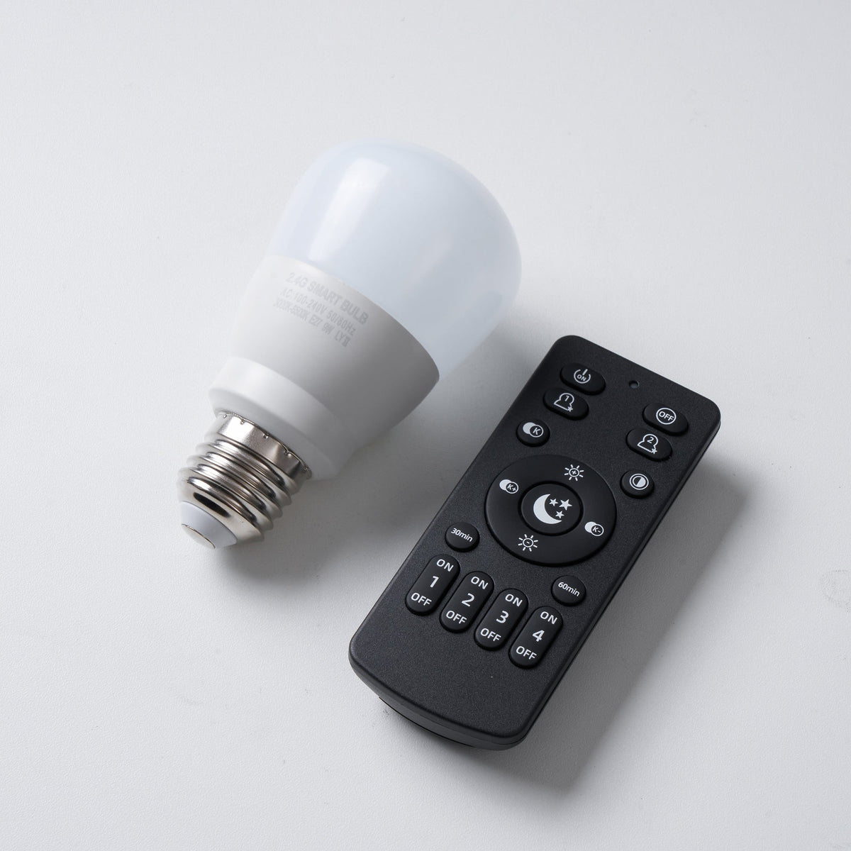 Celeette Bombilla LED con vidrio E27 6W
