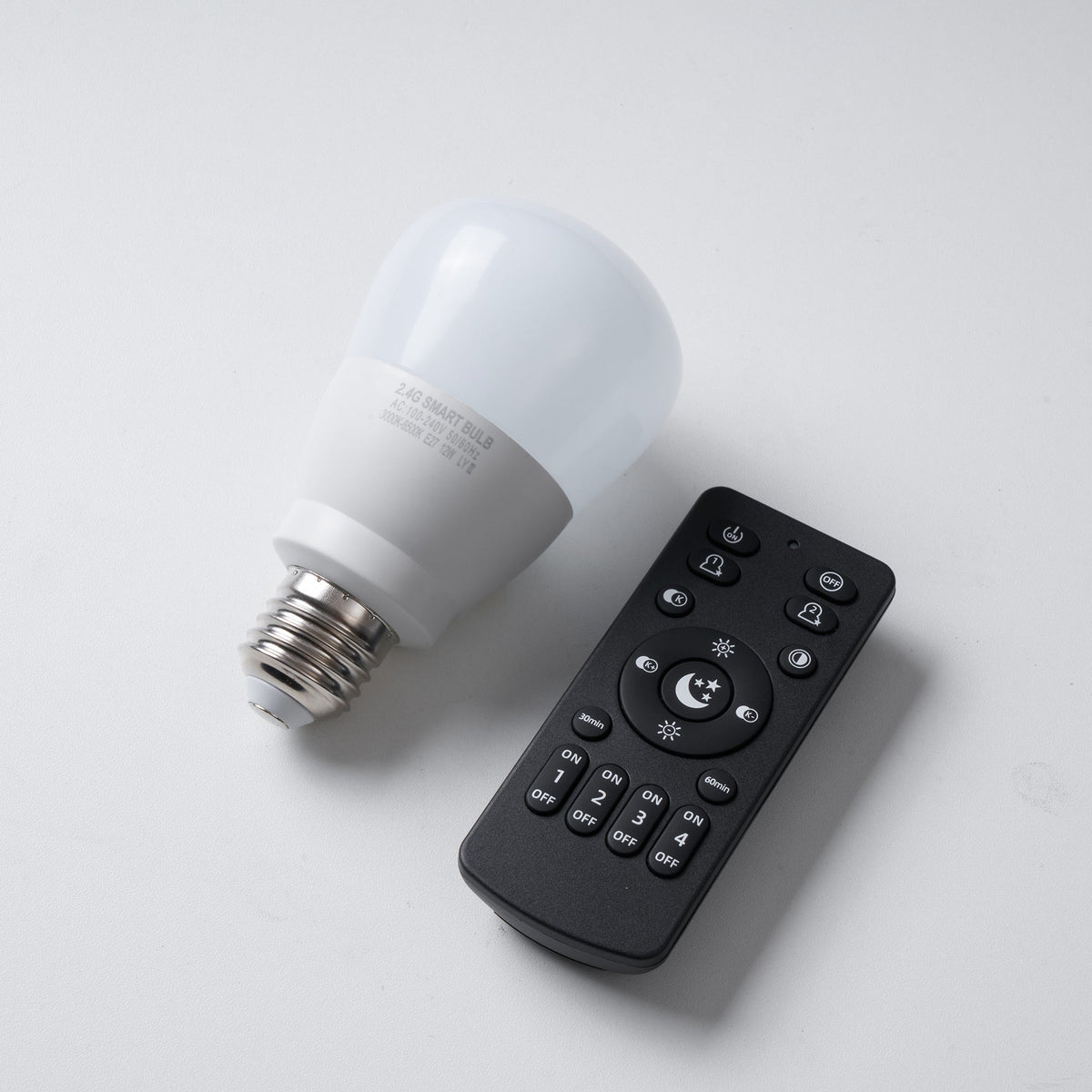Celeette Bombilla LED con vidrio E27 6W