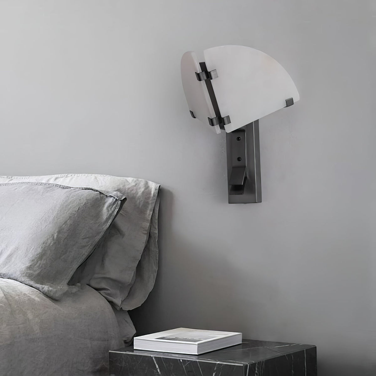 Selesta aplique de pared moderno en alabastro
