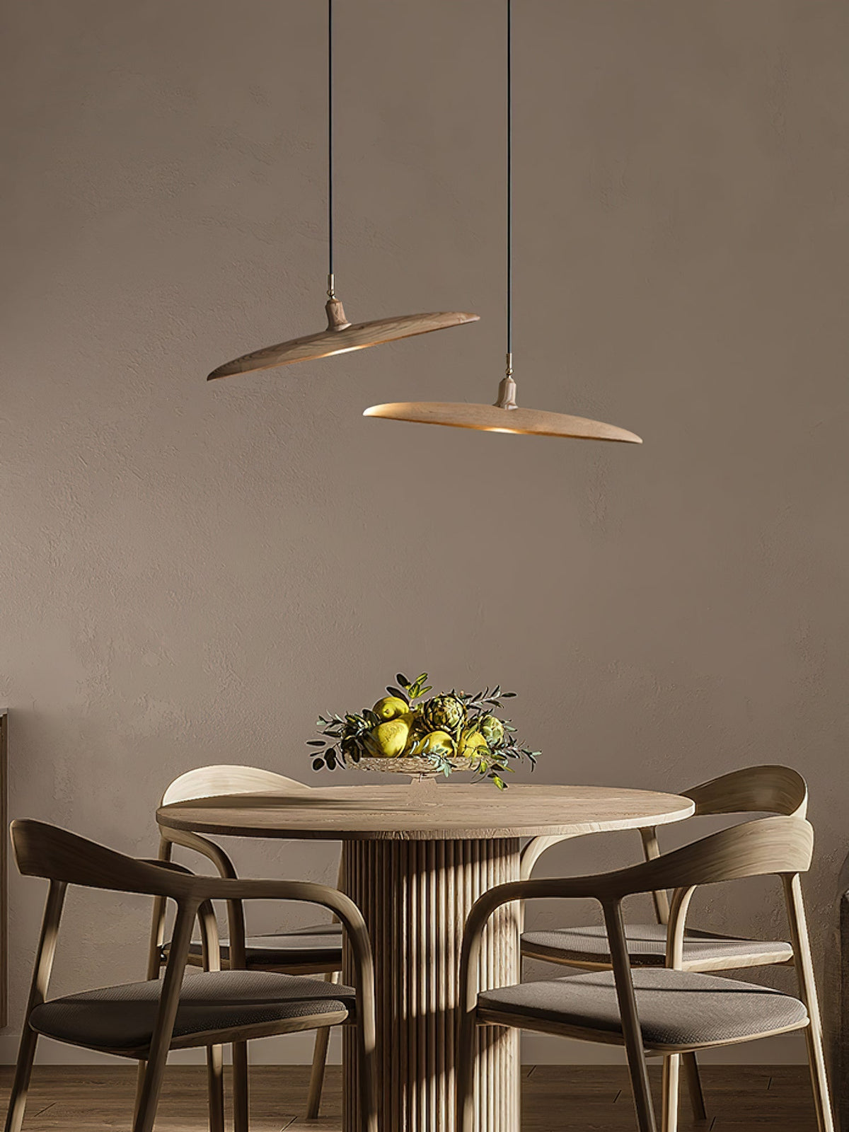 Zelirira lámpara colgante Blade de madera