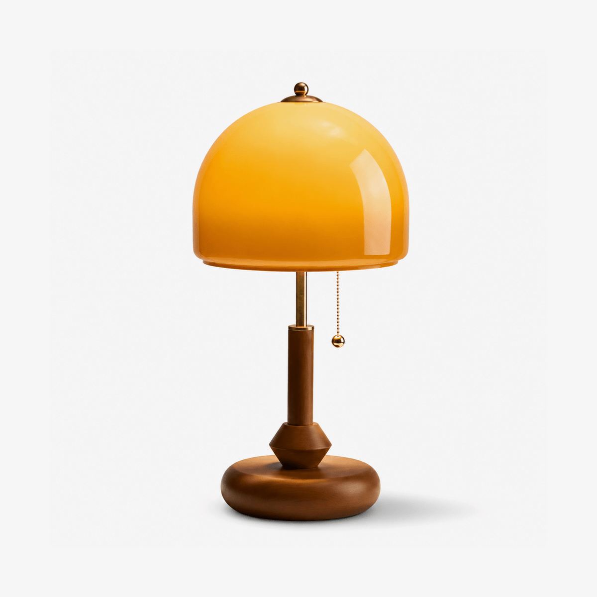 Marigold lámpara de mesa de madera