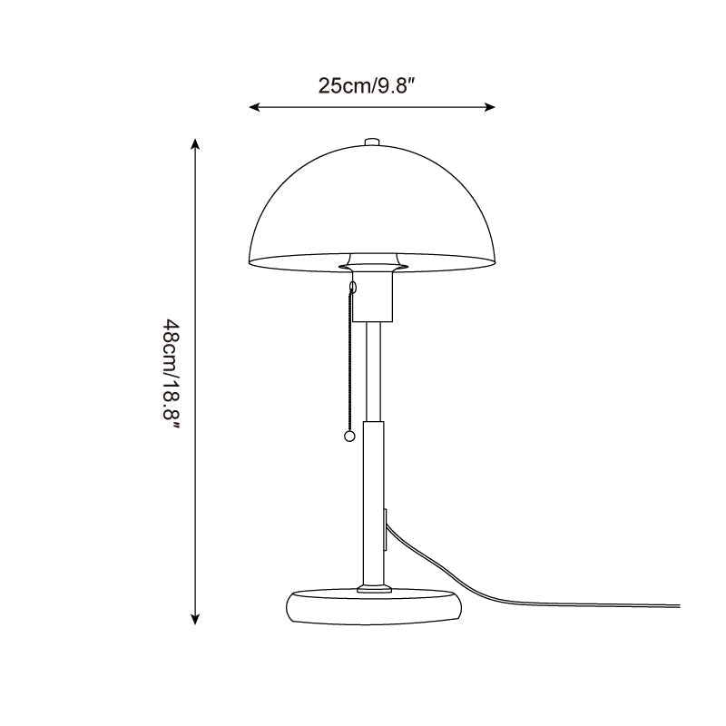 Norarena lámpara de mesa