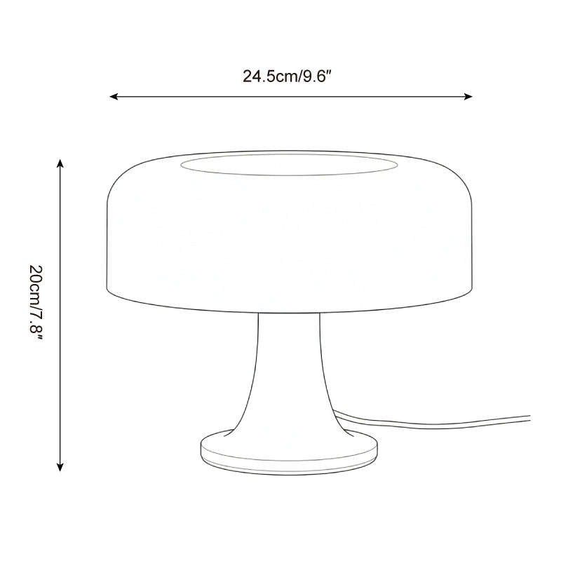 Elaania lámpara de mesa