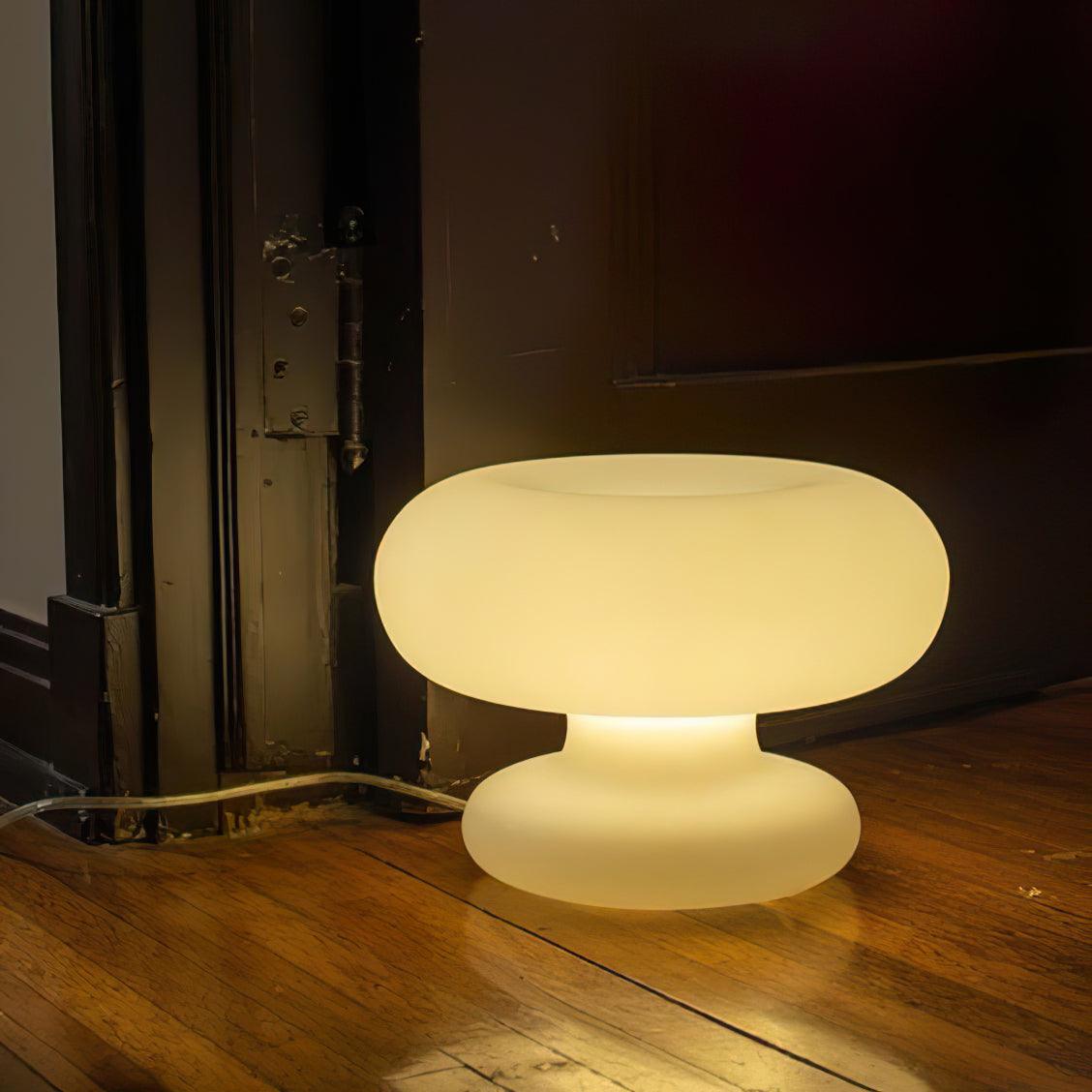 Liorirette de vidrio lámpara de mesa contemporánea