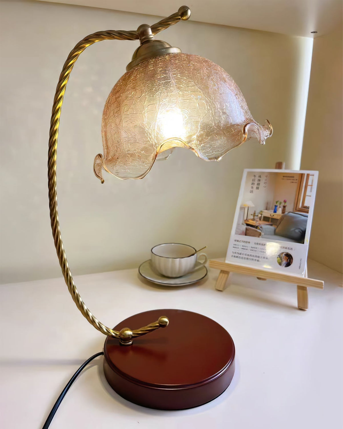 Kostor lámpara de mesa