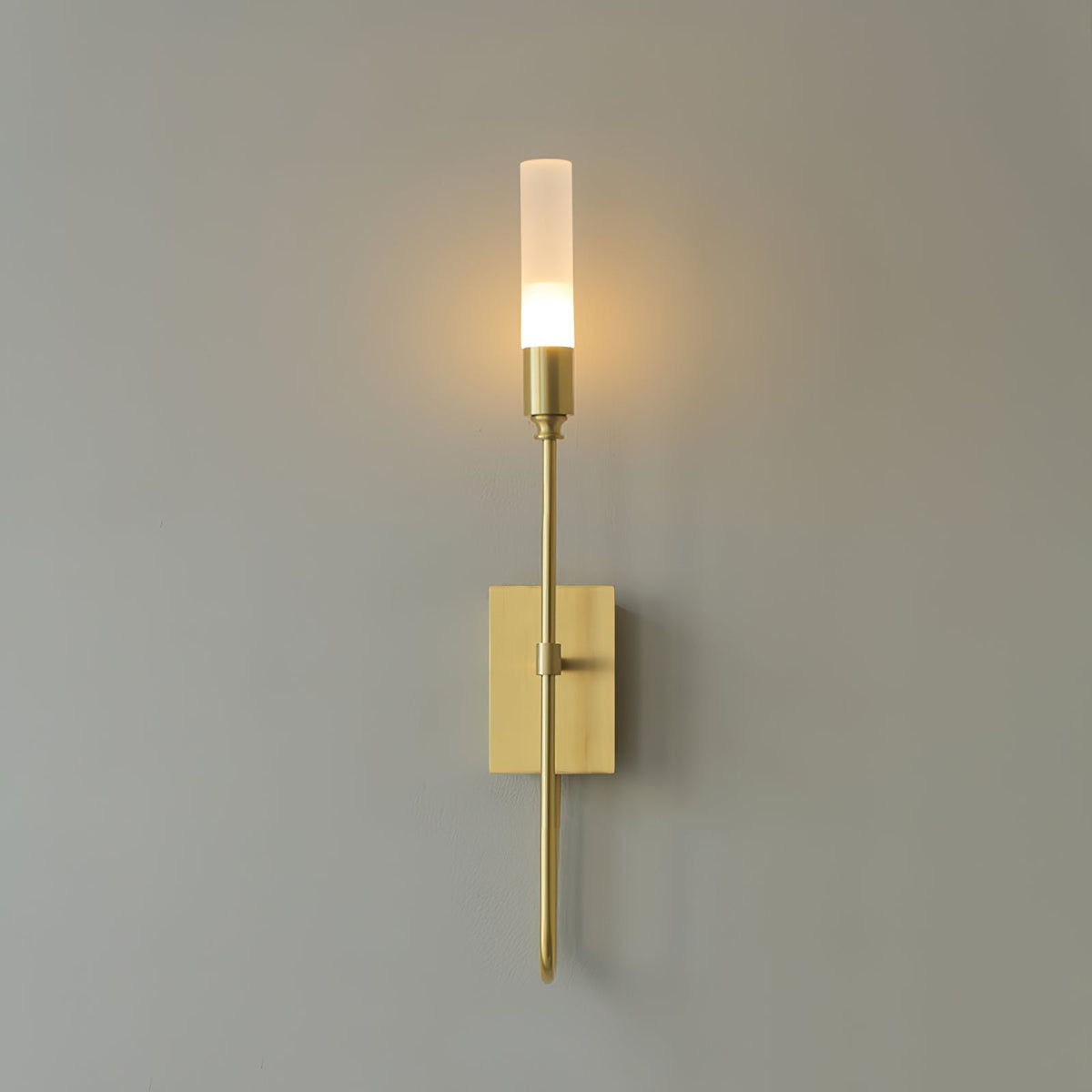 Yvori aplique de pared con doble varilla minimalista