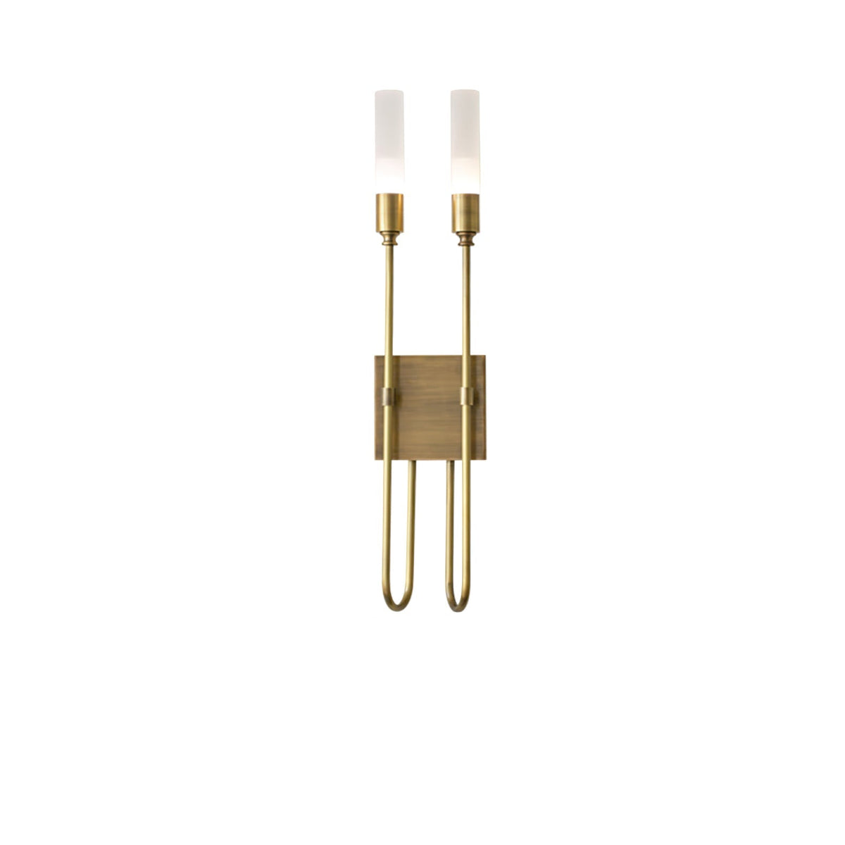 Yvori aplique de pared con doble varilla minimalista
