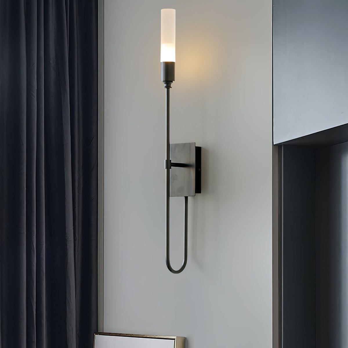 Yvori aplique de pared con doble varilla minimalista