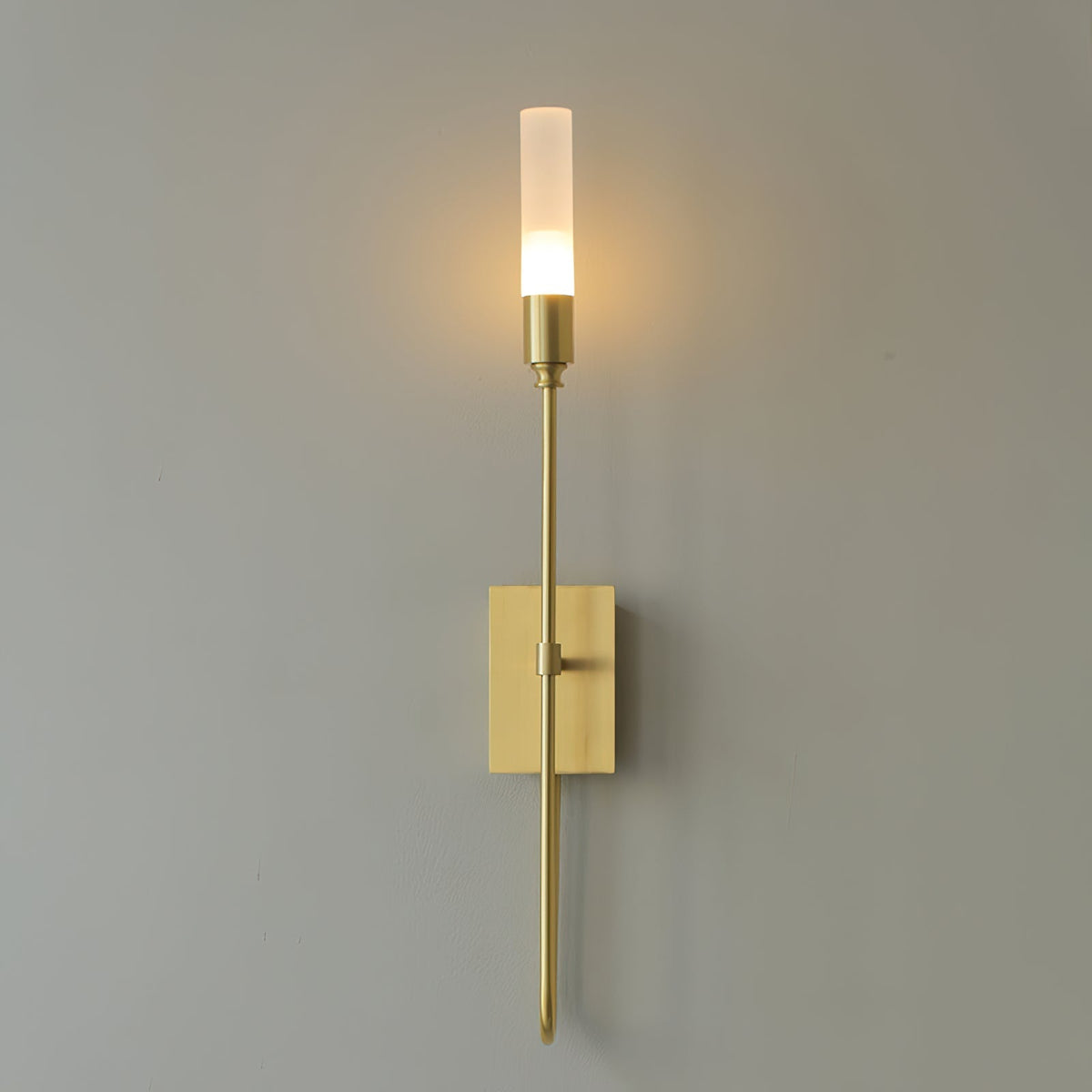 Yvori aplique de pared con doble varilla minimalista