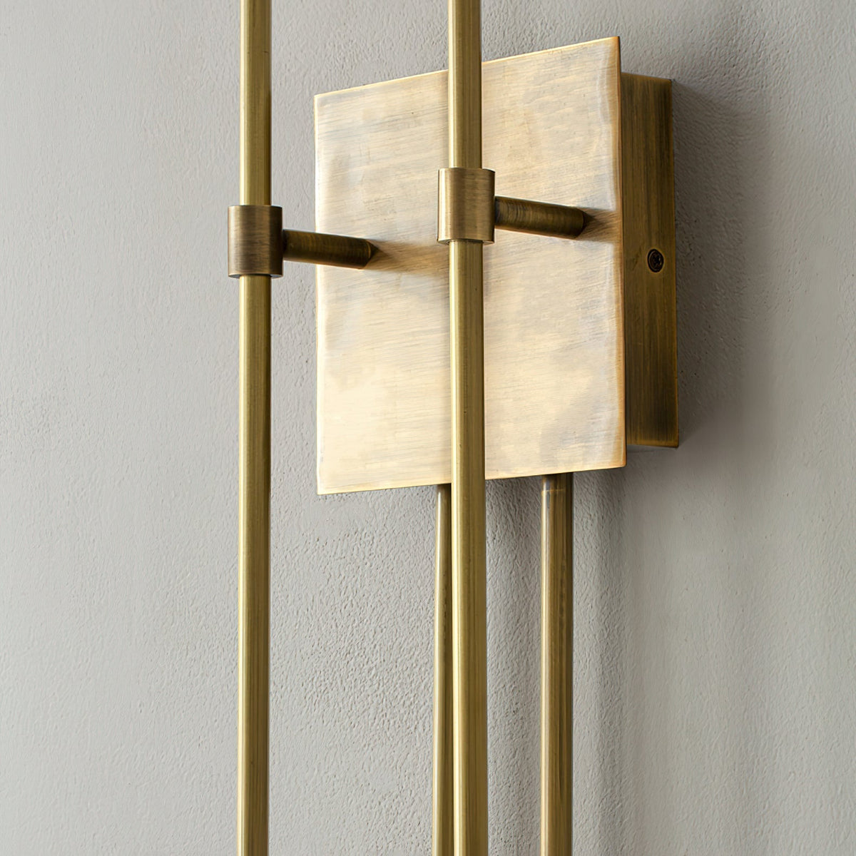 Yvori aplique de pared con doble varilla minimalista