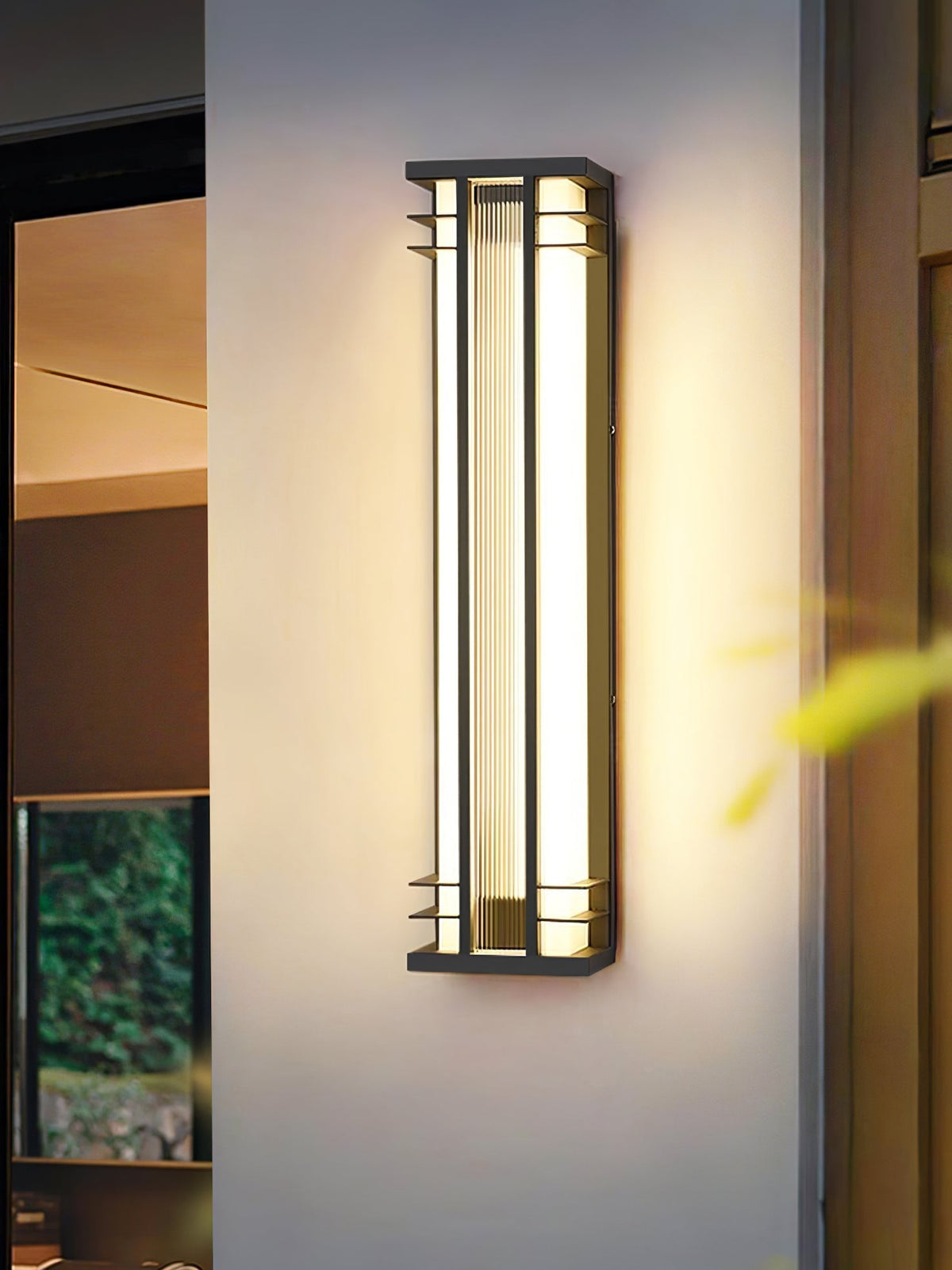 Nevenor aplique de pared doble eje exterior único