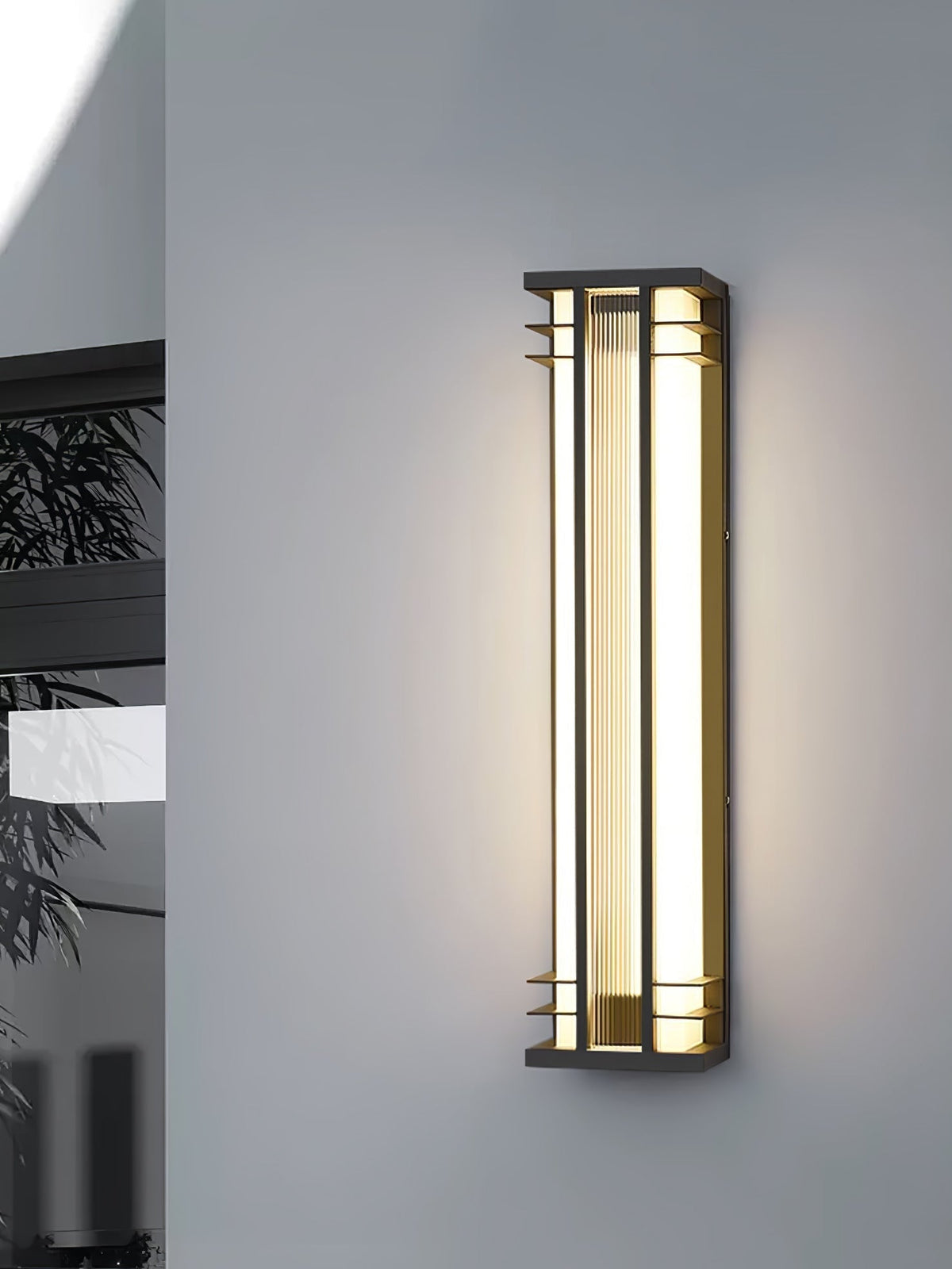 Nevenor aplique de pared doble eje exterior único