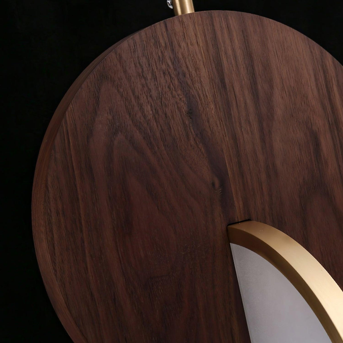 Lysola lámpara colgante con anillo de madera
