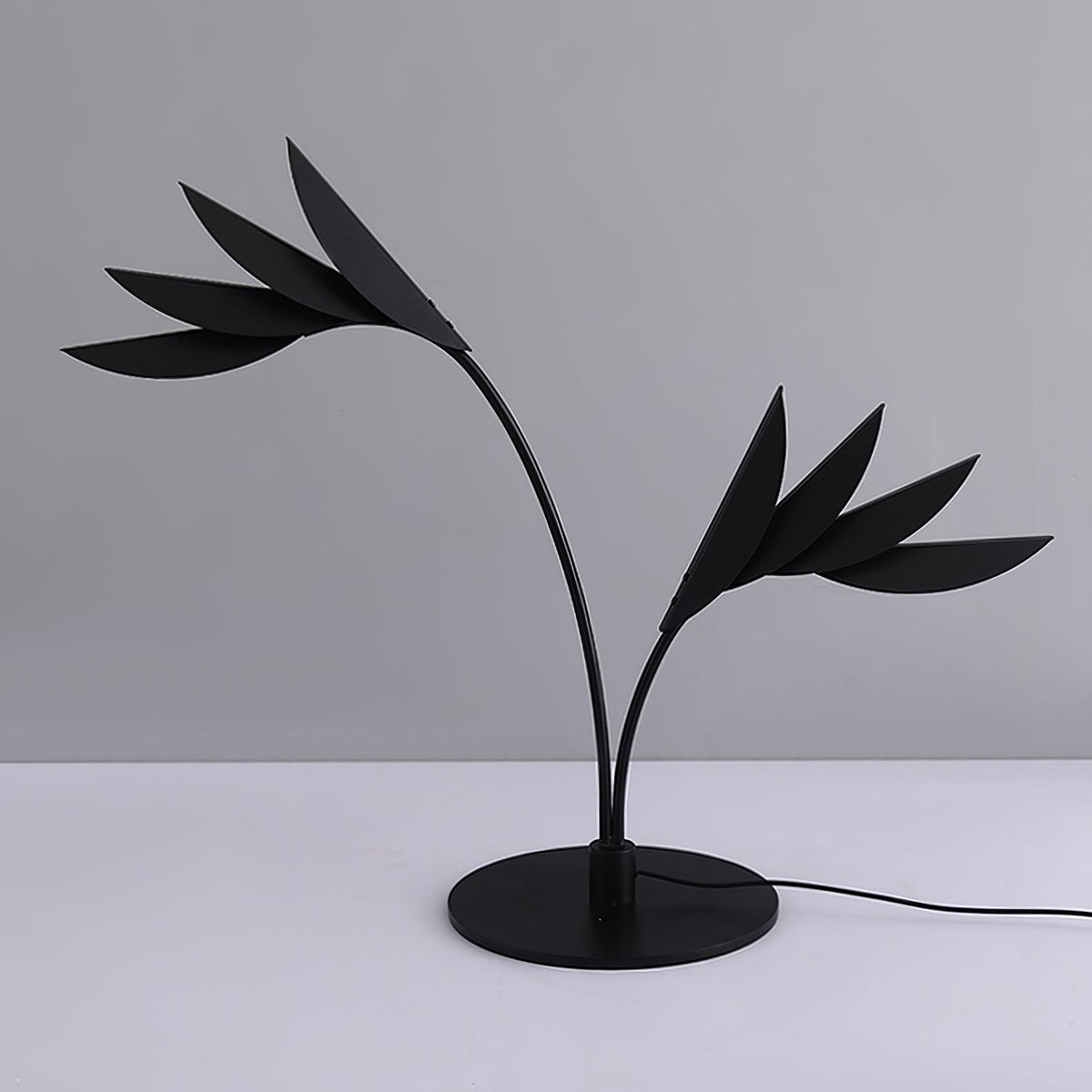Palmara lámpara de mesa Art Deco