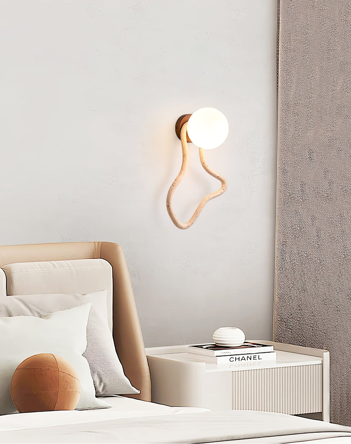 Meldox aplique de pared travertino