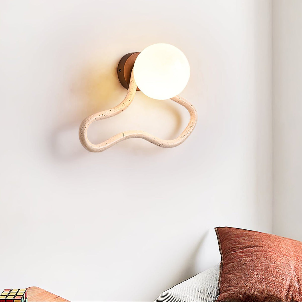 Meldox aplique de pared travertino