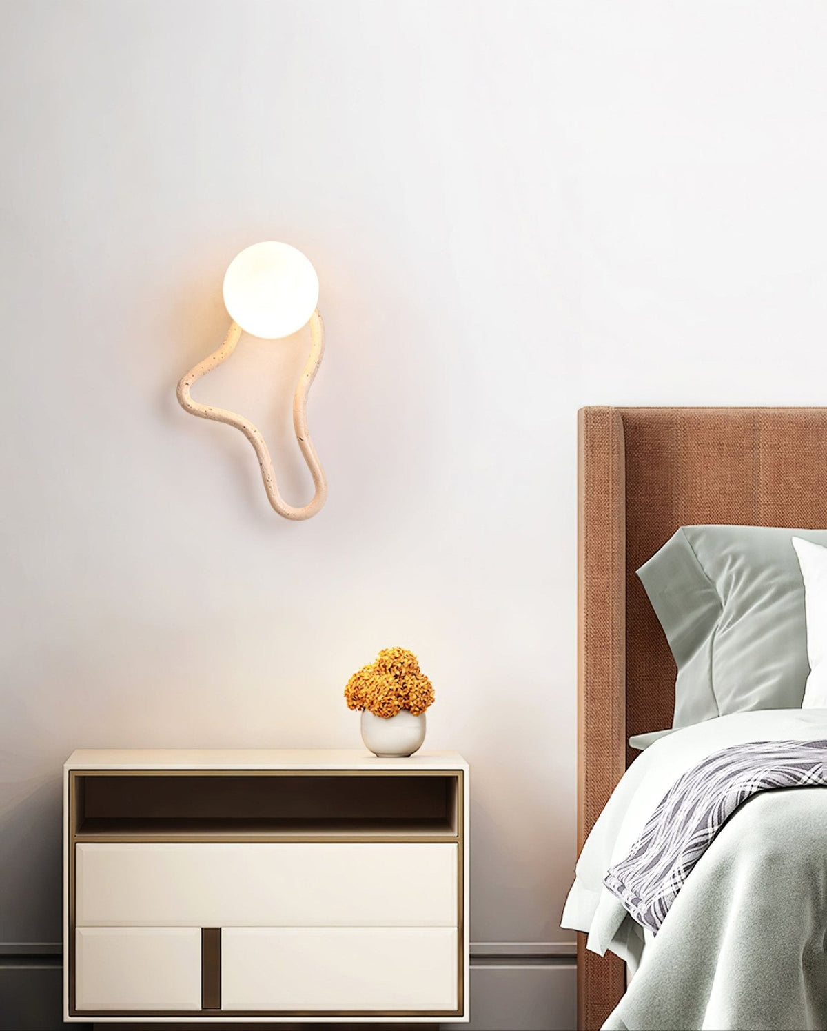 Meldox aplique de pared travertino