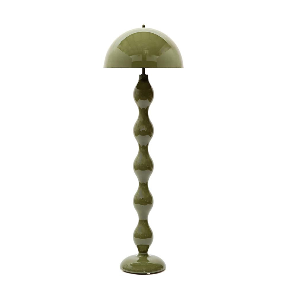 Gourd lámpara de pie