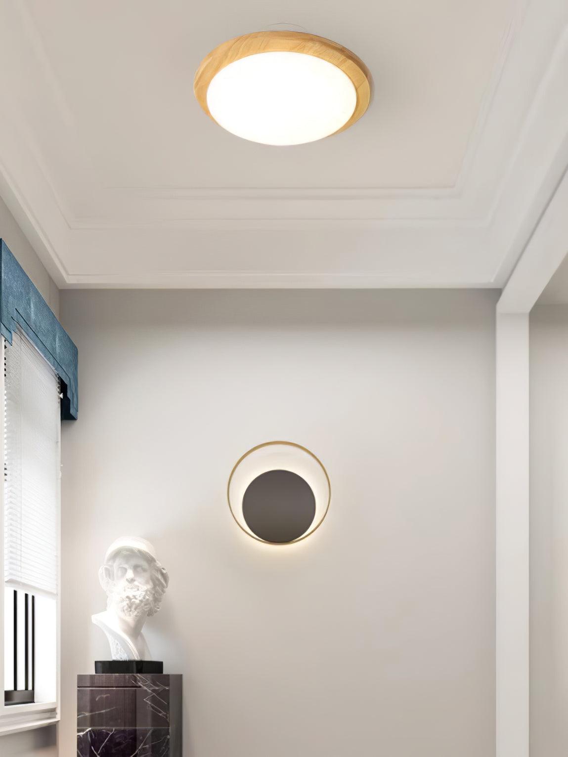 Myshae lámpara de techo moderna minimalista en madera