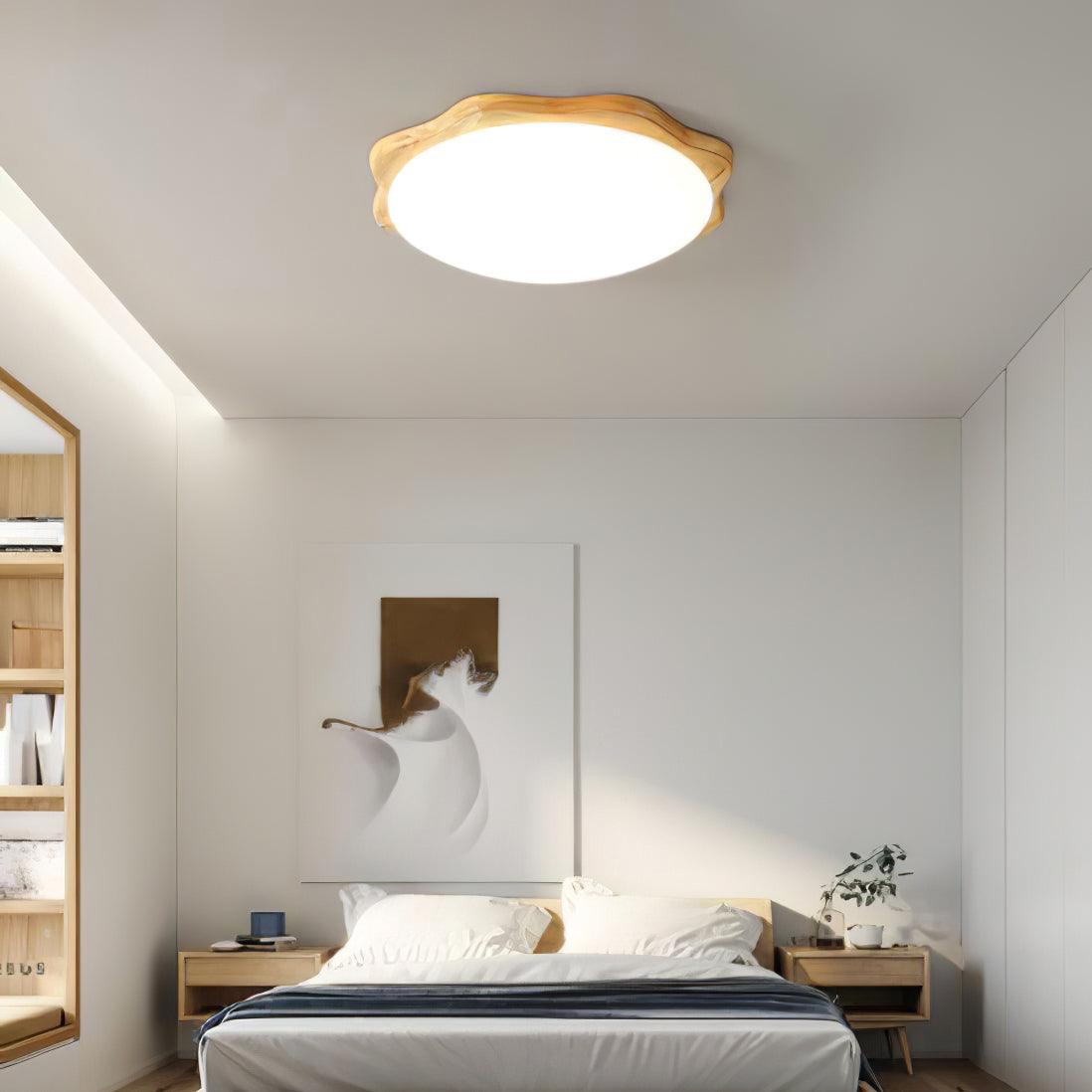 Myshae lámpara de techo moderna minimalista en madera