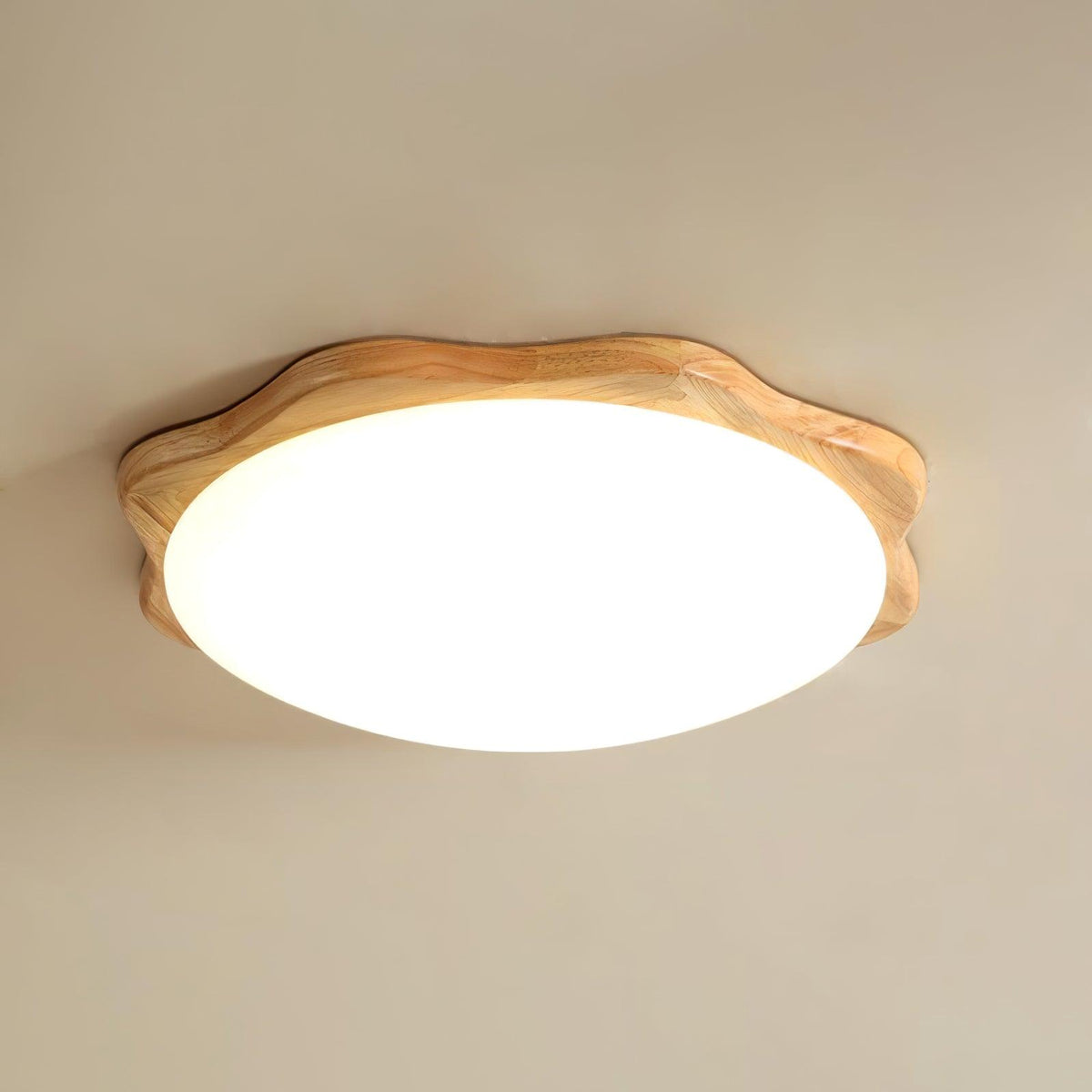 Myshae lámpara de techo moderna minimalista en madera