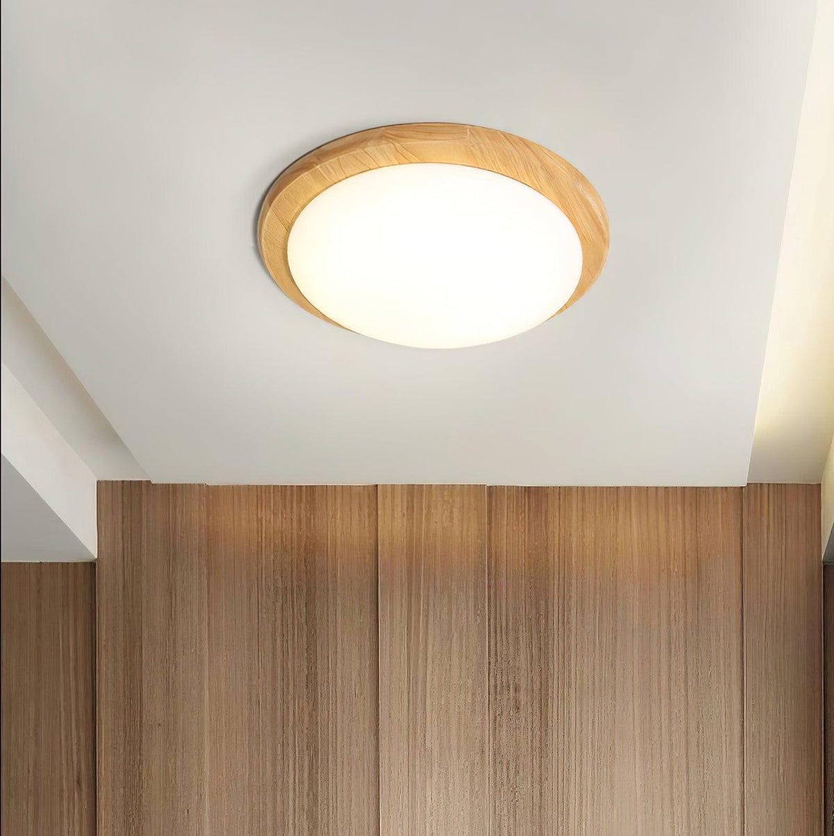 Myshae lámpara de techo moderna minimalista en madera