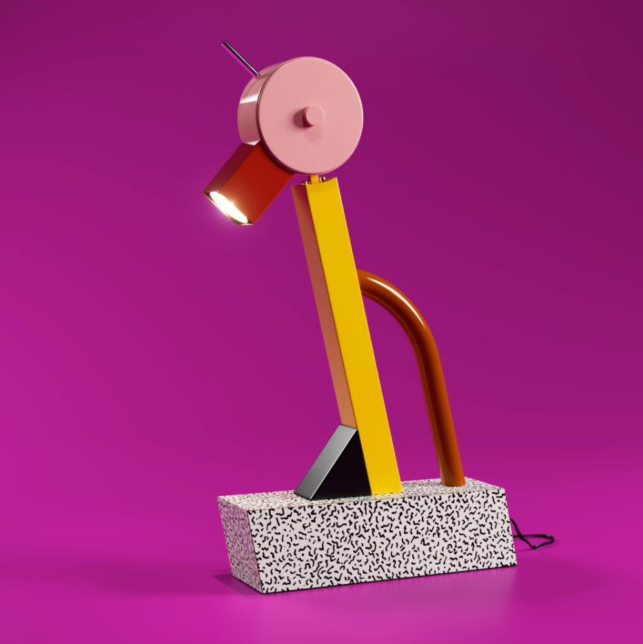 Cior lámpara de mesa industrial