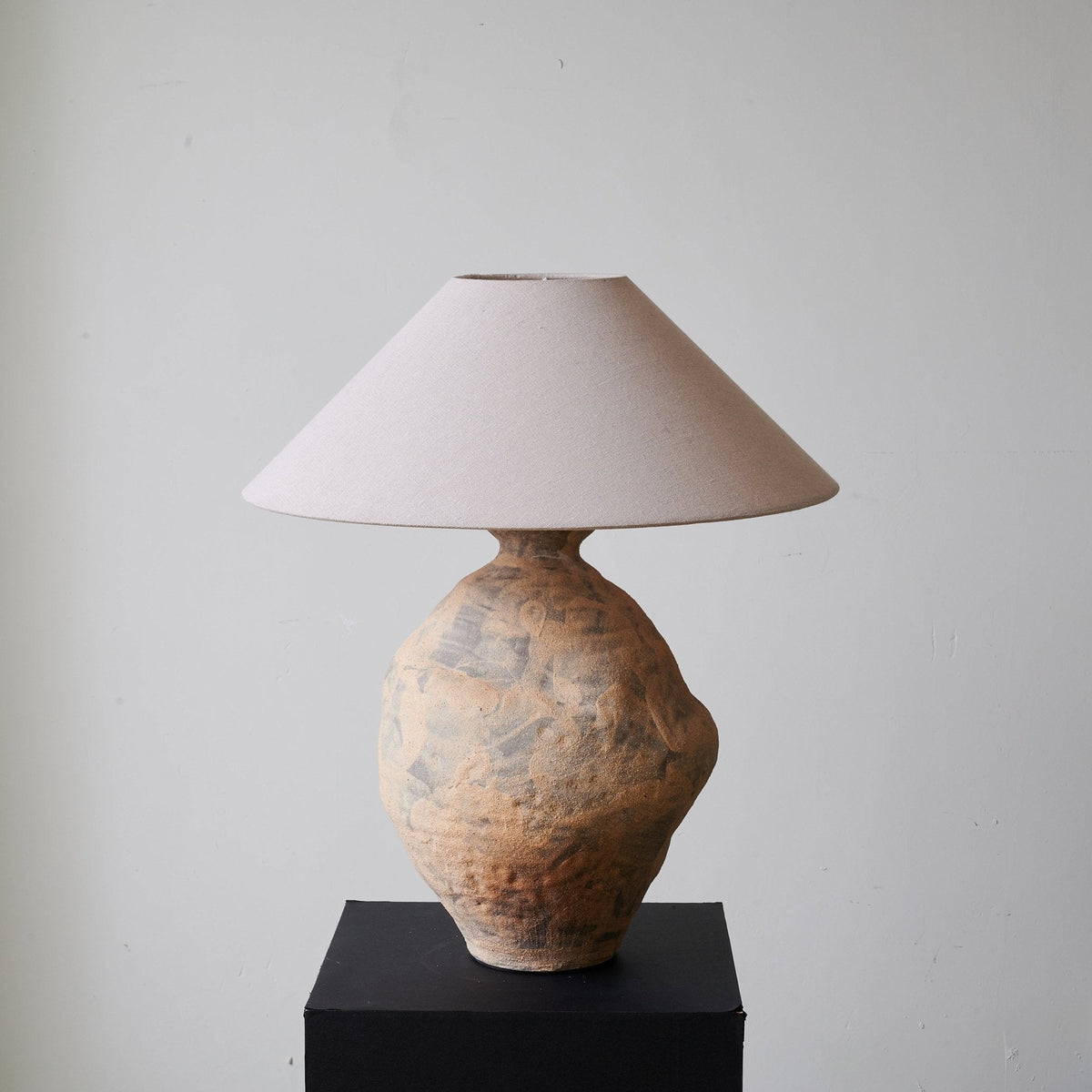 Terierelia cerámica lámpara de mesa wabi-sabi Terracota & Beige