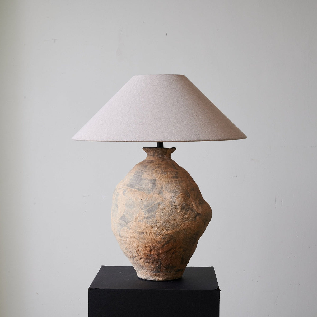 Terierelia cerámica lámpara de mesa wabi-sabi Terracota & Beige